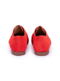 Lloyd Damen Schnürschuh in rot