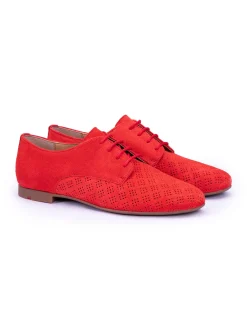 Lloyd Damen Schnürschuh in rot