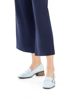 Lloyd Damen Slipper in blau - 4,0 cm Absatz