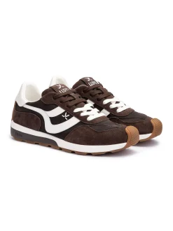Lloyd Damen Sneaker in cognac - 1,0 cm Absatz