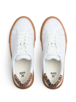 Lloyd Damen Sneaker in weiß - 1,0 cm Absatz