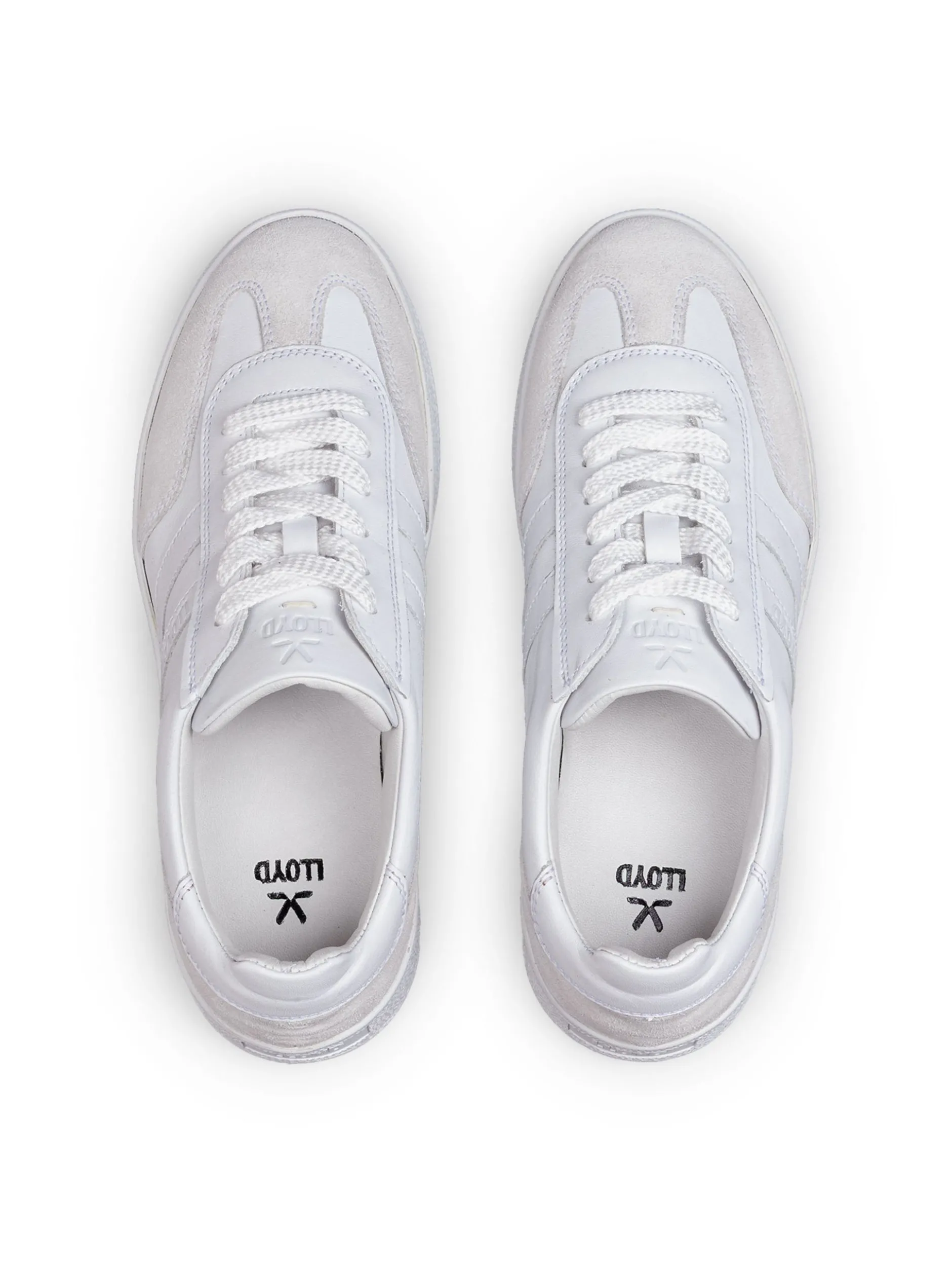 Lloyd Damen Sneaker in weiß - 1,0 cm Absatz