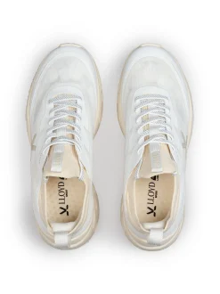 Lloyd Damen Sneaker in weiß - 2,0 cm Absatz