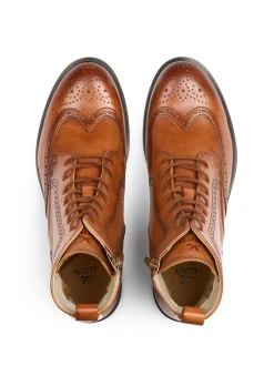 Lloyd Damen Stiefelette in cognac - 1,5 cm Absatz
