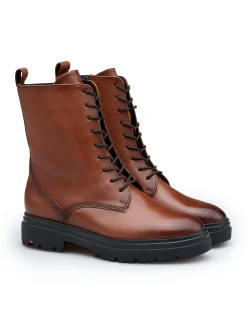 Lloyd Damen Stiefelette in cognac - 1,5 cm Absatz