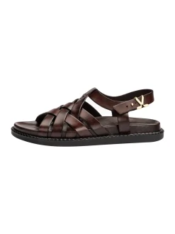 Lloyd Herren Sandale - AXIS in cognac - 0 cm Absatz
