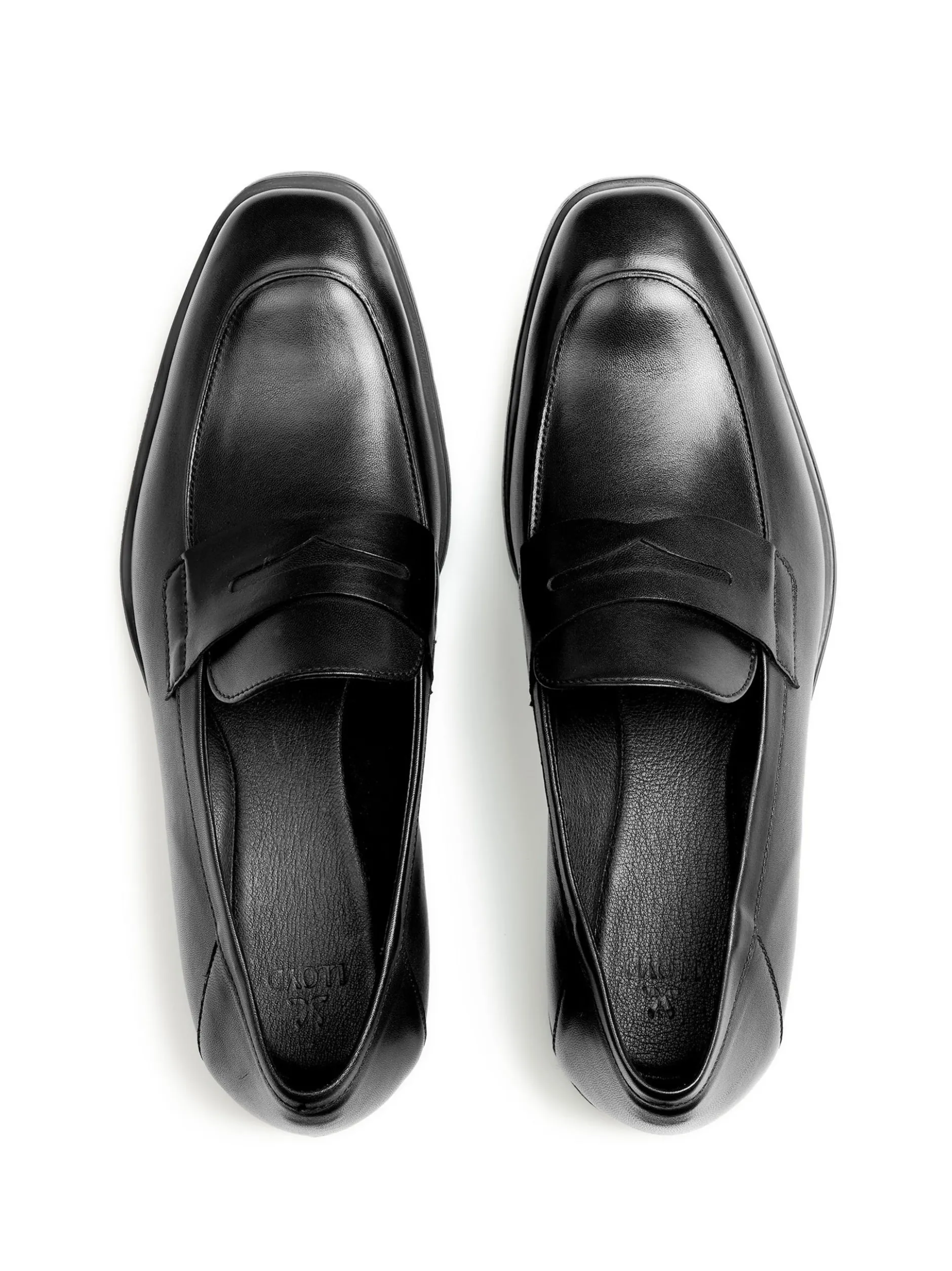 Lloyd Herren Slipper - EEZY 240 in schwarz - 0 cm Absatz