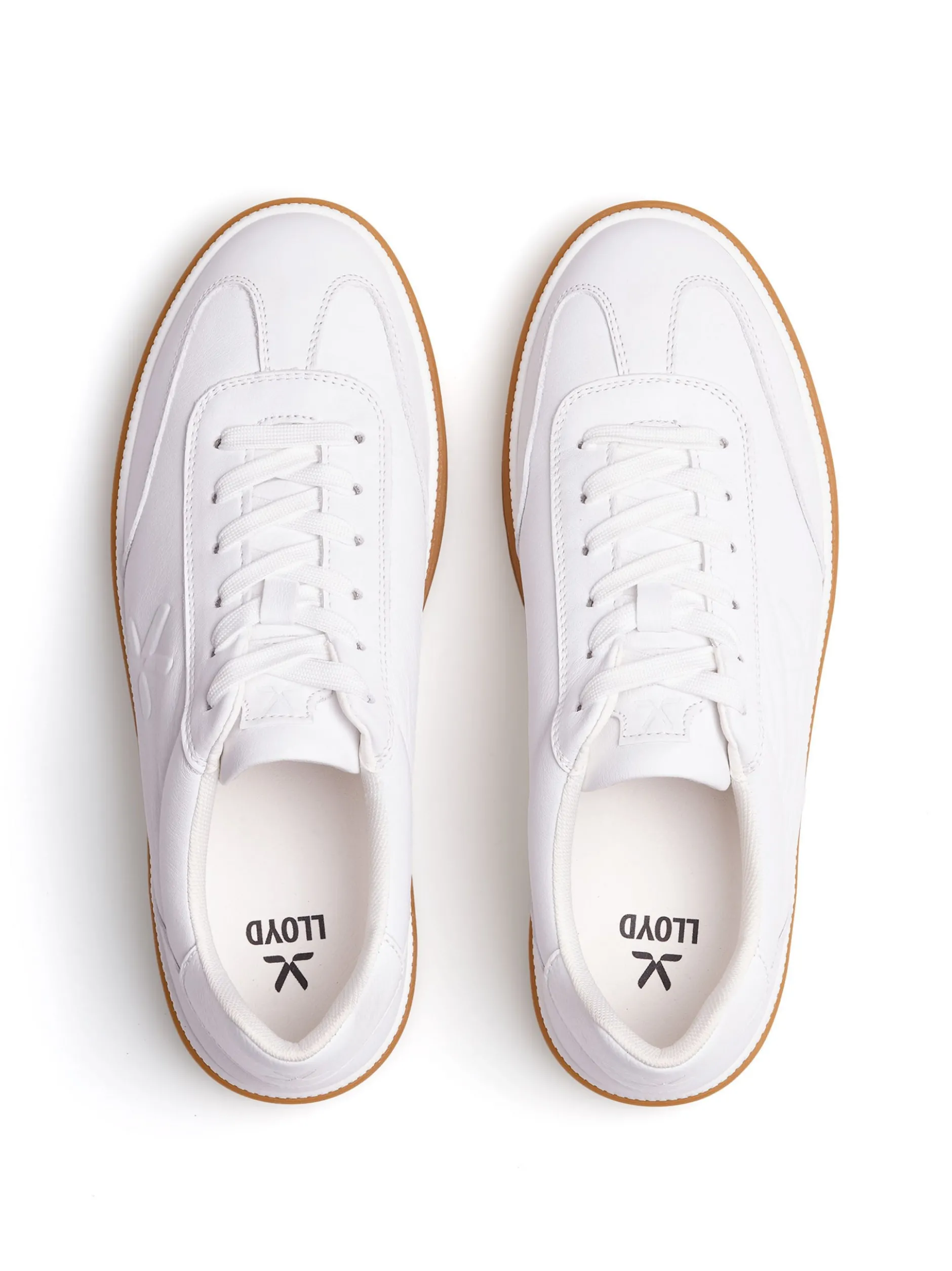 Lloyd Herren Sneaker - BEAT in weiß - 0 cm Absatz