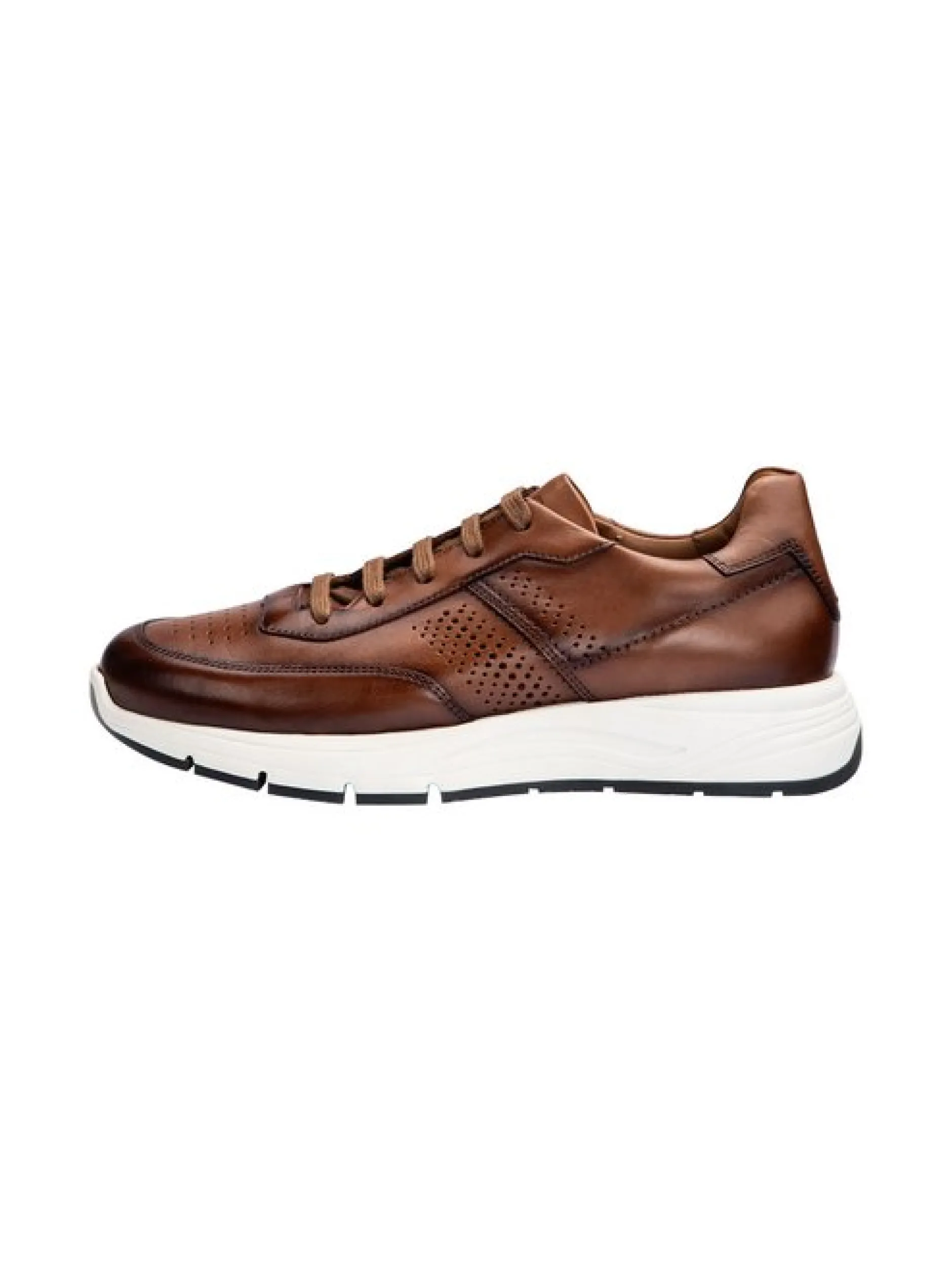 Lloyd Herren Sneaker - ECHO LUXE in cognac - 0 cm Absatz