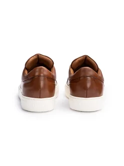 Lloyd Herren Sneaker - METRO in cognac - 0 cm Absatz