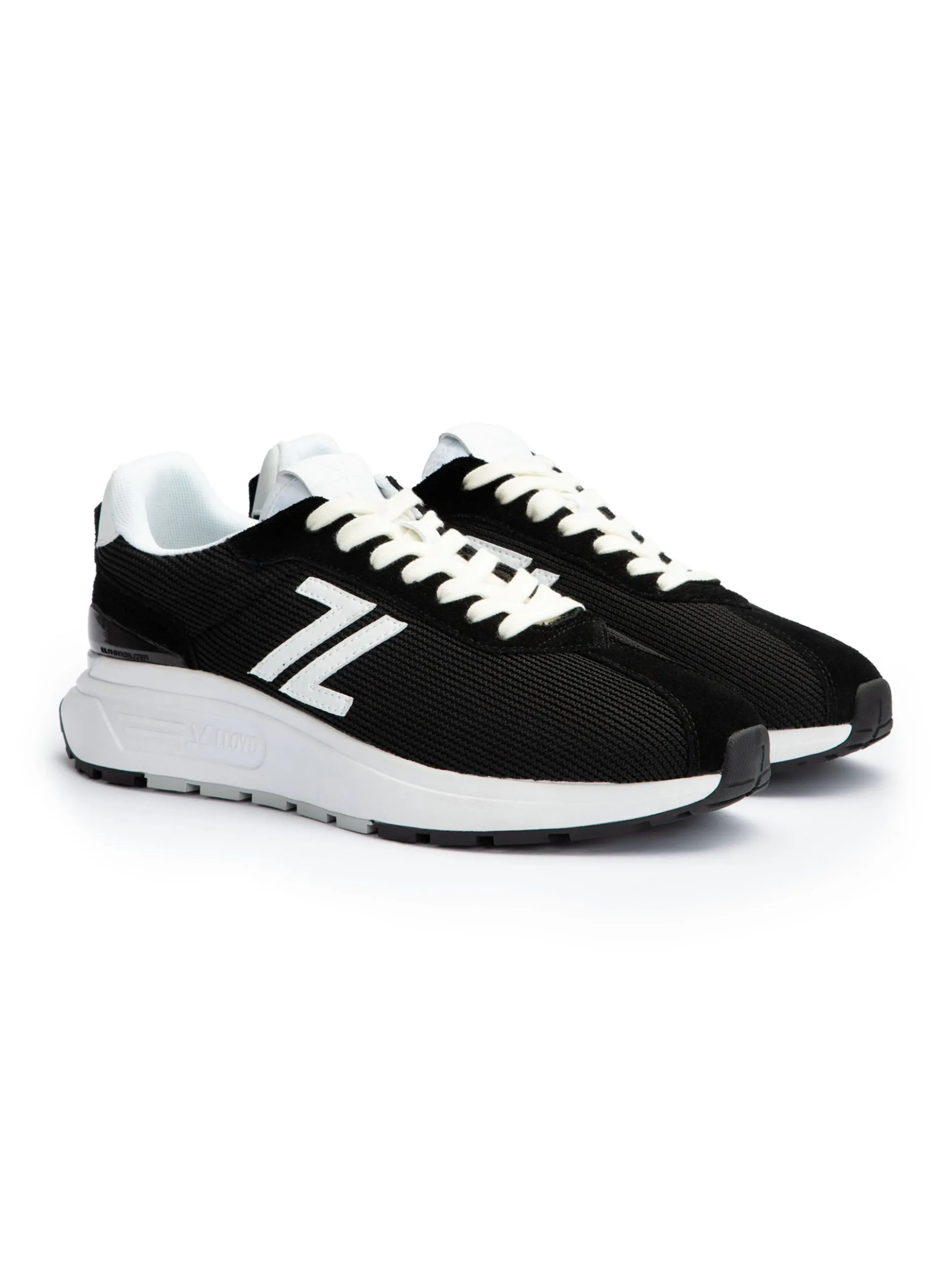 Lloyd Herren Sneaker - TEMPO in schwarz - 0 cm Absatz