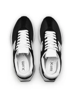 Lloyd Herren Sneaker - TEMPO in schwarz - 0 cm Absatz