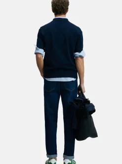 Lufian Herren Poloshirt - FRESH in blau - Ärmel: kurzarm