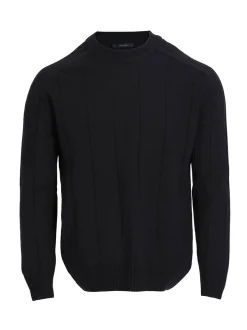Lufian Herren Pullover - LIGHT in schwarz
