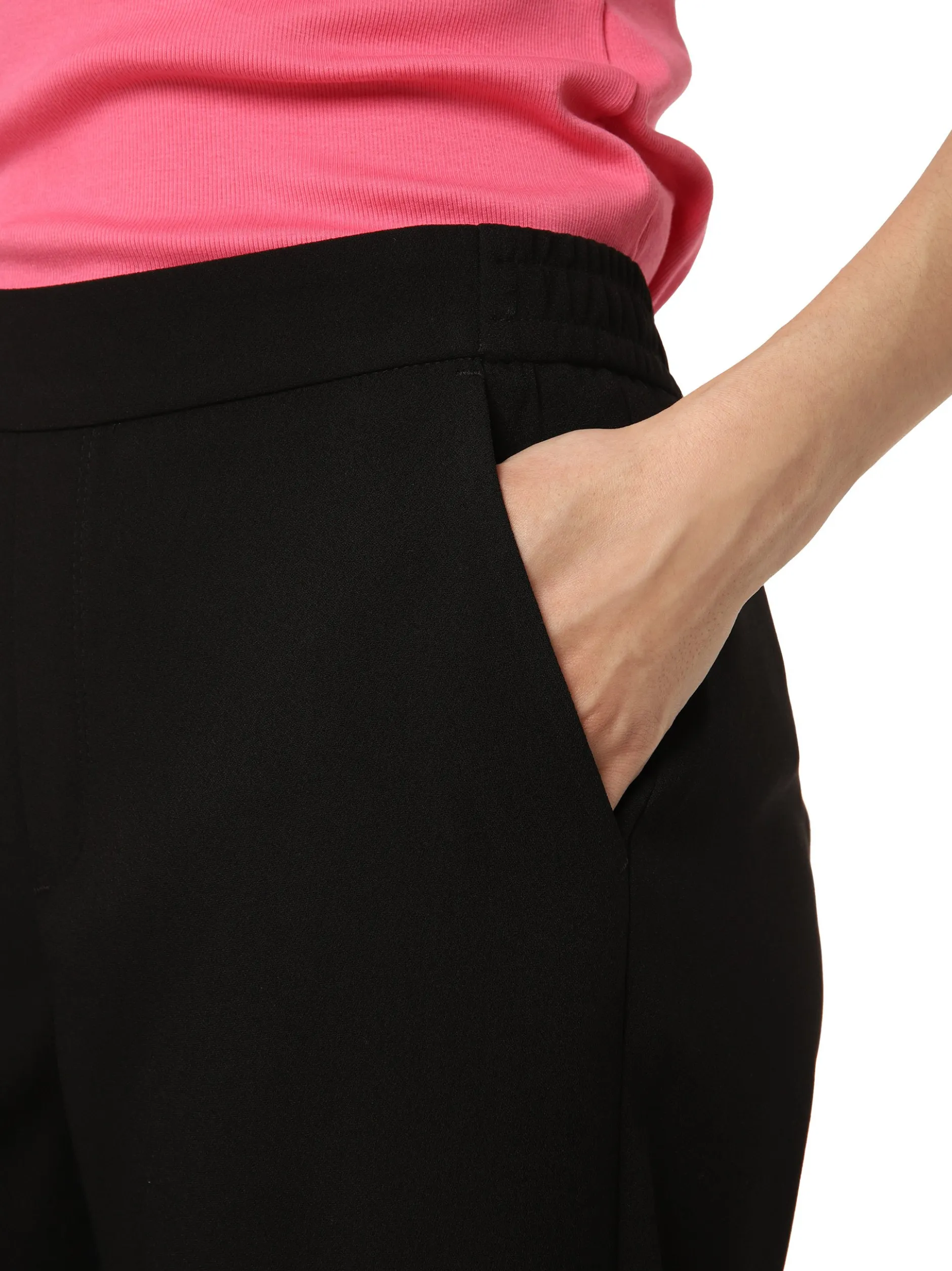 MAC Damen Hose - Chiara cropped in schwarz