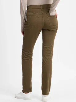 MAC Damen Hose - Dream in oliv - Länge: verkürzt