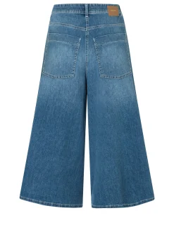 MAC Damen Jeans-Culotte - Ella in denim