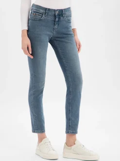 MAC Damen Jeans - Rich Slim in blue stone - Länge: lang