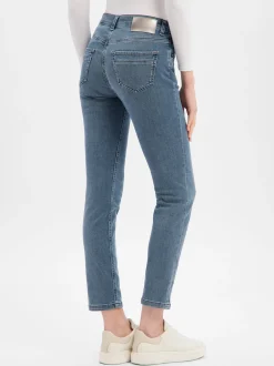 MAC Damen Jeans - Rich Slim in blue stone - Länge: lang