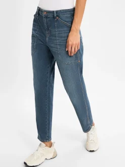 MAC Damen 5-Pkt-Denim in denim - Länge: lang
