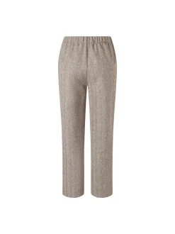 MAERZ Damen Hose in braun ecru - Länge: lang