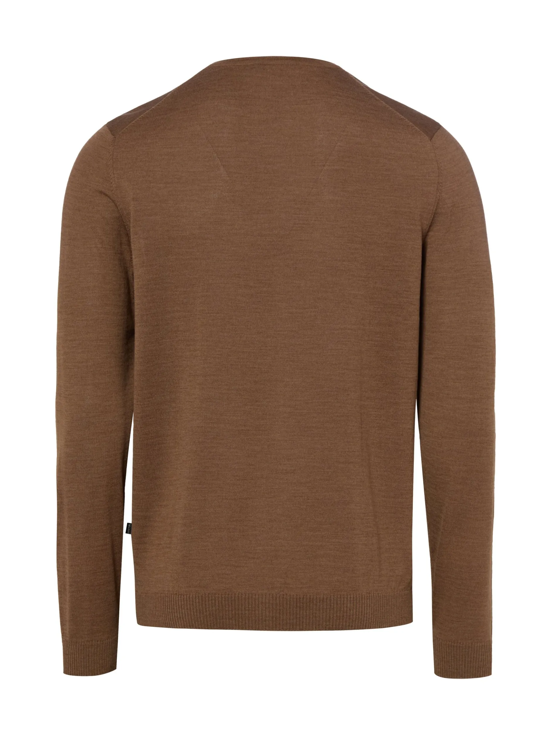 MAERZ Herren Merinowoll-Pullover in braun