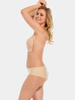 MAGIC Bodyfashion Damen Klebe-BH - Push-up - Luve Bra in beige