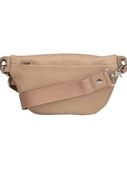 Mandarina Duck Damen Gürteltasche - Mellow Leather Bum Bag FZT73 in beige