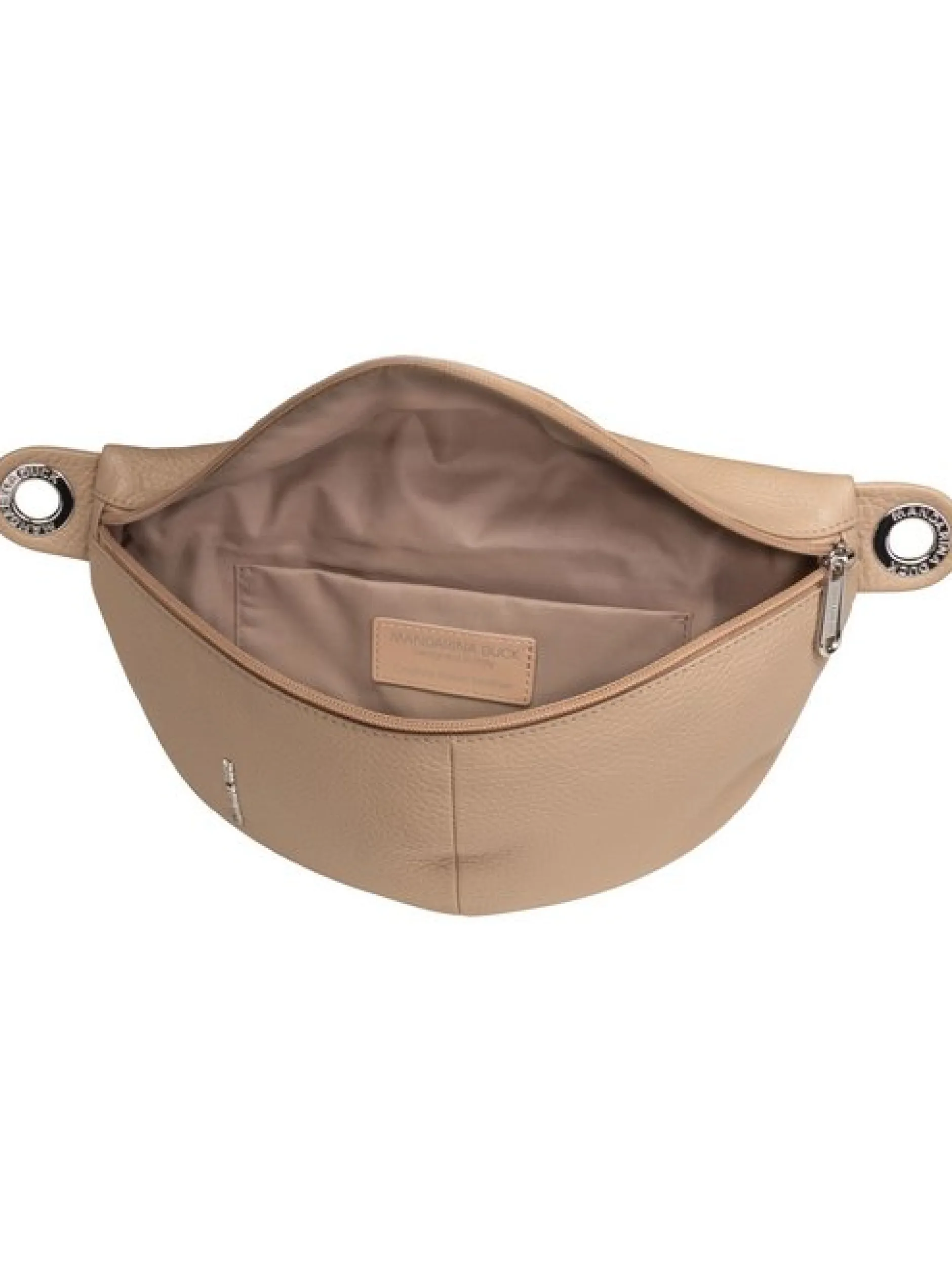 Mandarina Duck Damen Gürteltasche - Mellow Leather Bum Bag FZT73 in beige