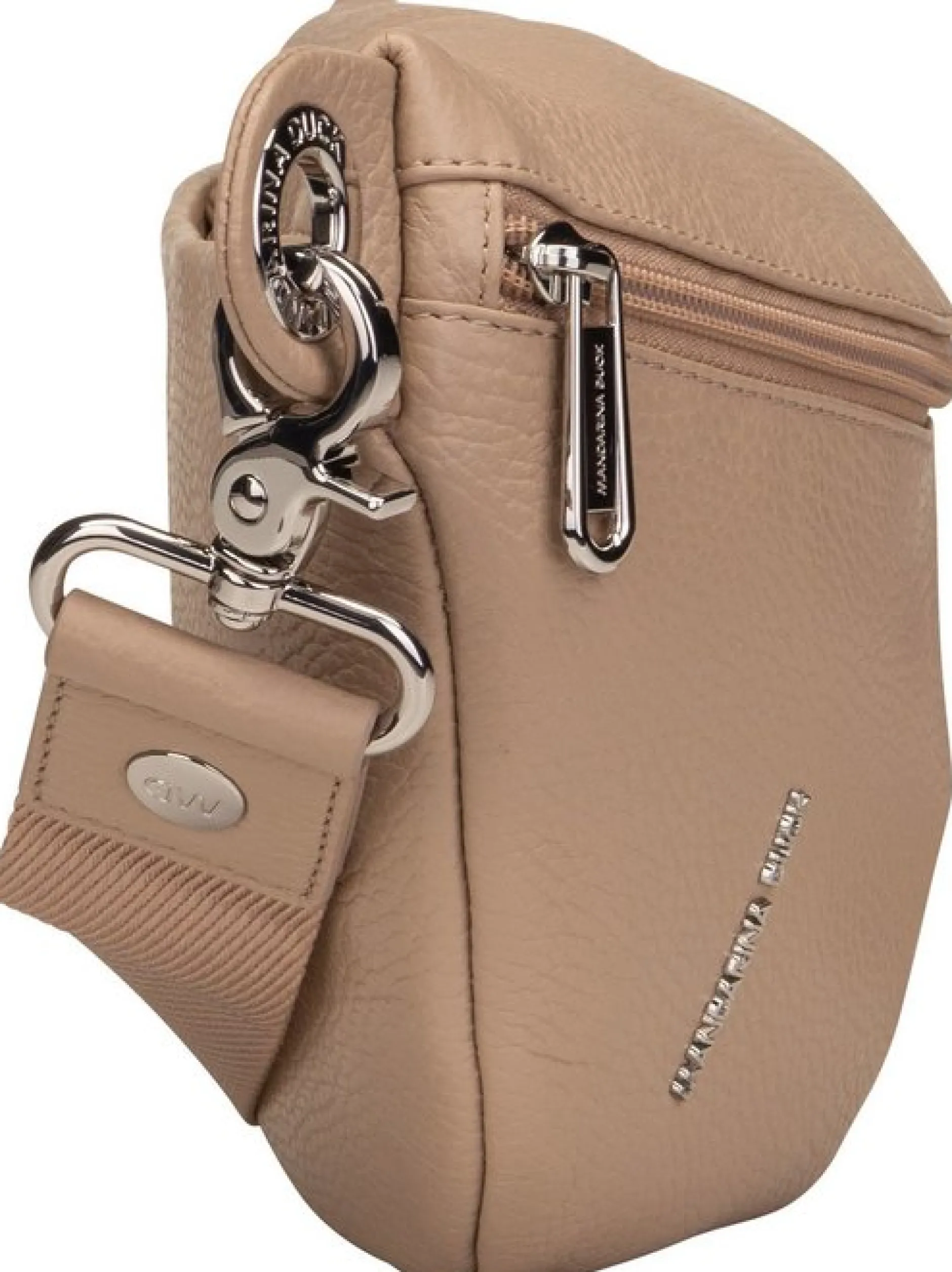 Mandarina Duck Damen Gürteltasche - Mellow Leather Bum Bag FZT73 in beige