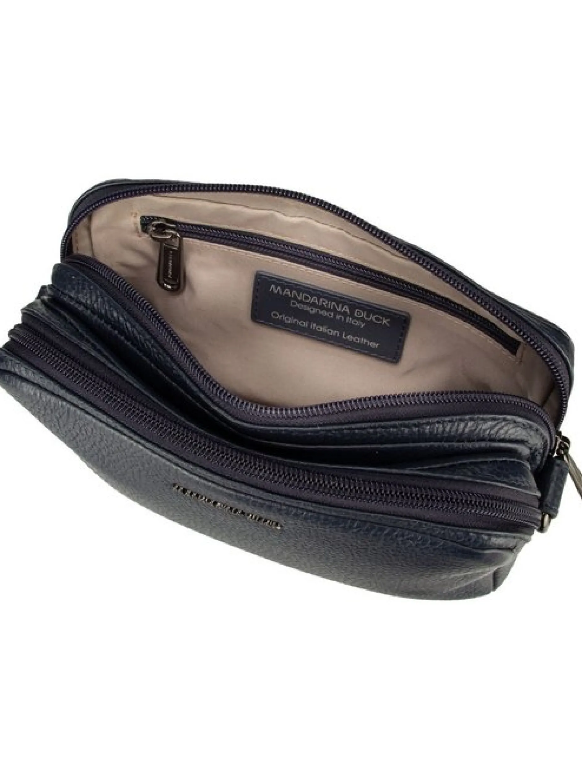 Mandarina Duck Damen Umhängetasche - Mellow Leather FZT13 in blau