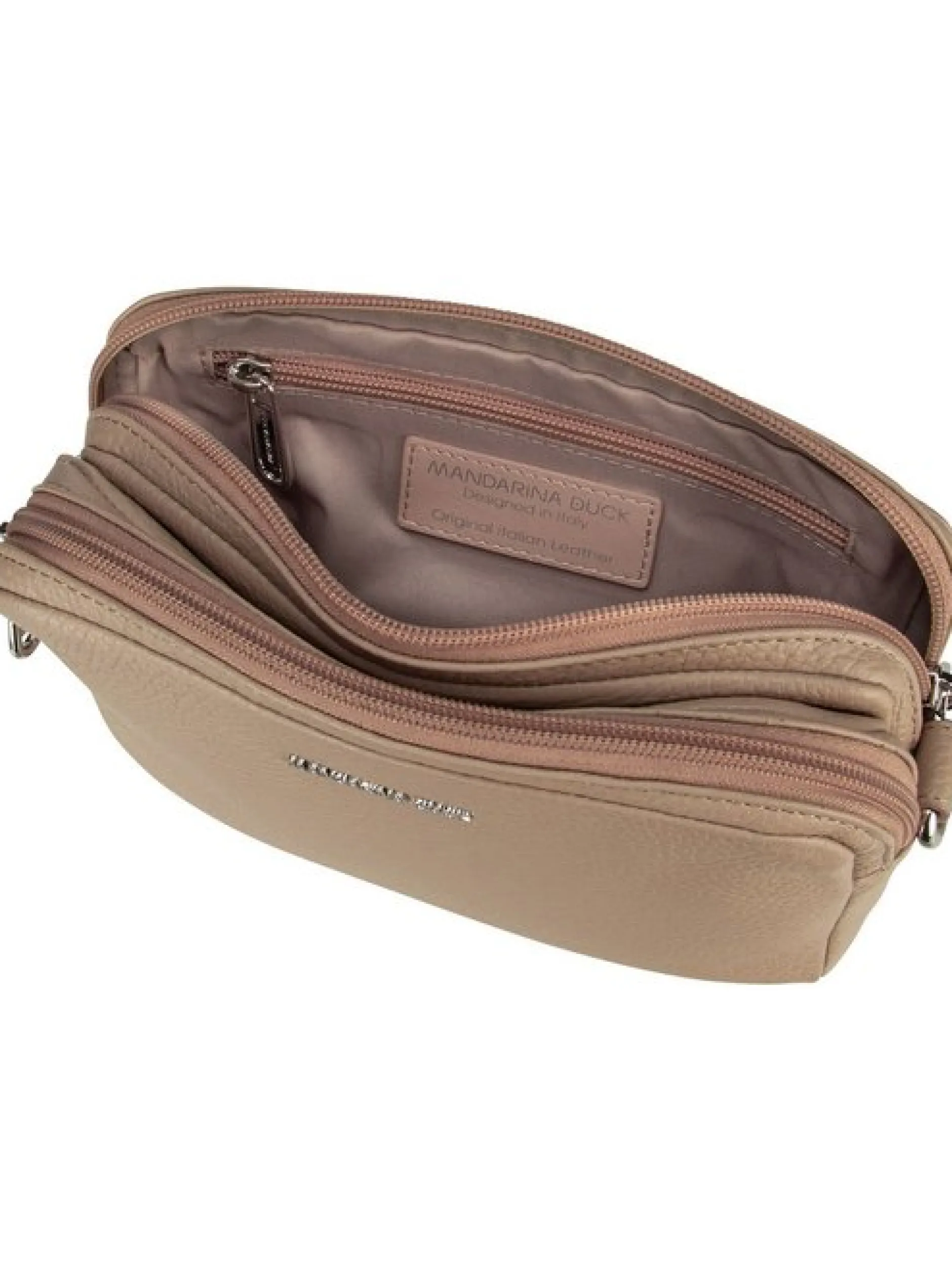 Mandarina Duck Damen Umhängetasche - Mellow Leather FZT13 in beige