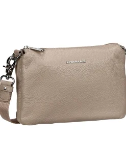 Mandarina Duck Damen Umhängetasche - Mellow Leather Pochette FZT82 in taupe
