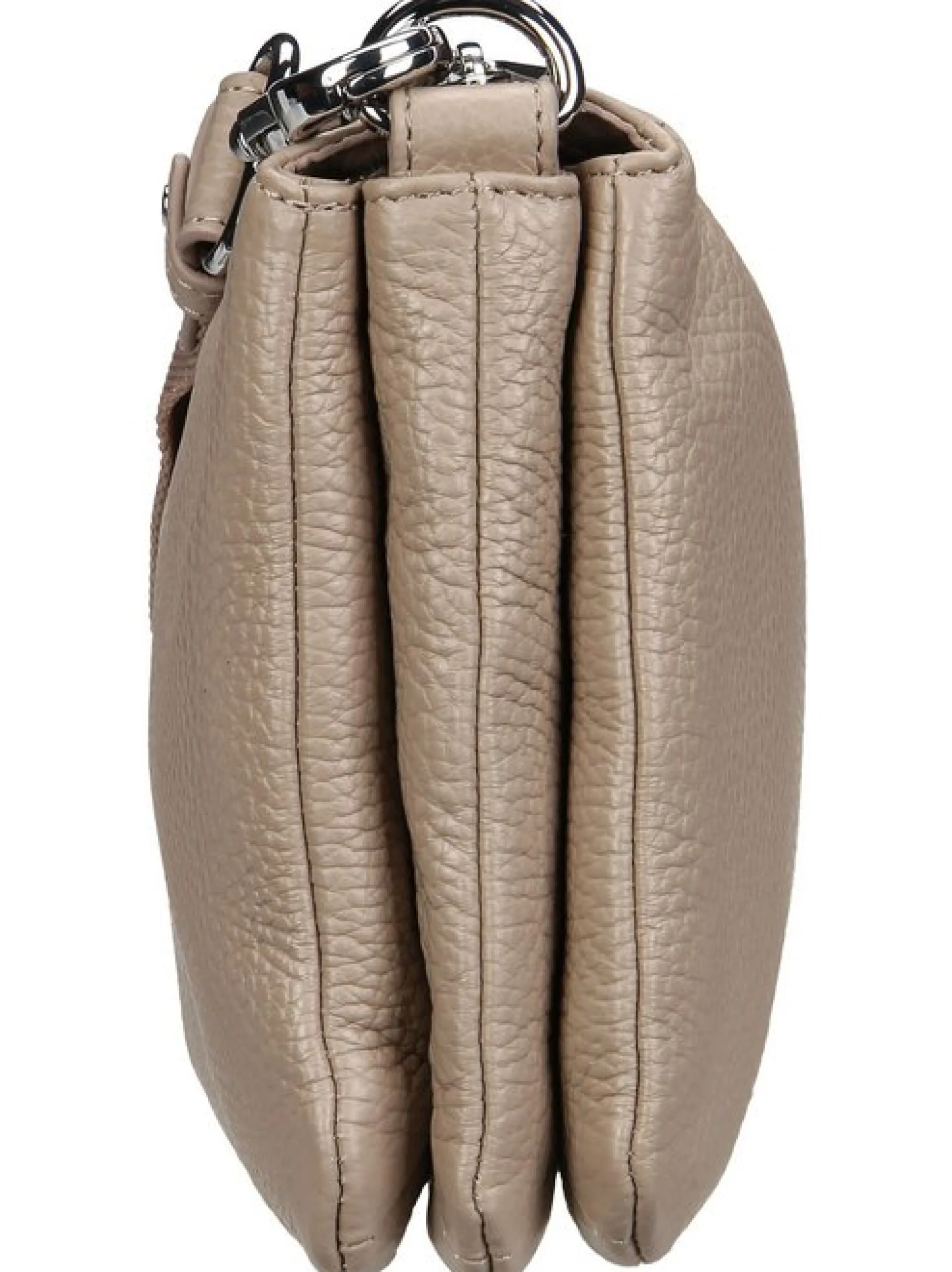 Mandarina Duck Damen Umhängetasche - Mellow Leather Pochette FZT82 in taupe