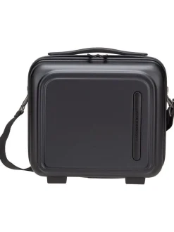 Mandarina Duck Unisex Kosmetiktasche - Logoduck in schwarz