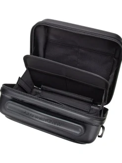 Mandarina Duck Unisex Kosmetiktasche - Logoduck in schwarz