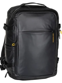 Mandarina Duck Unisex Rucksack - Eco Coated OST06 in schwarz