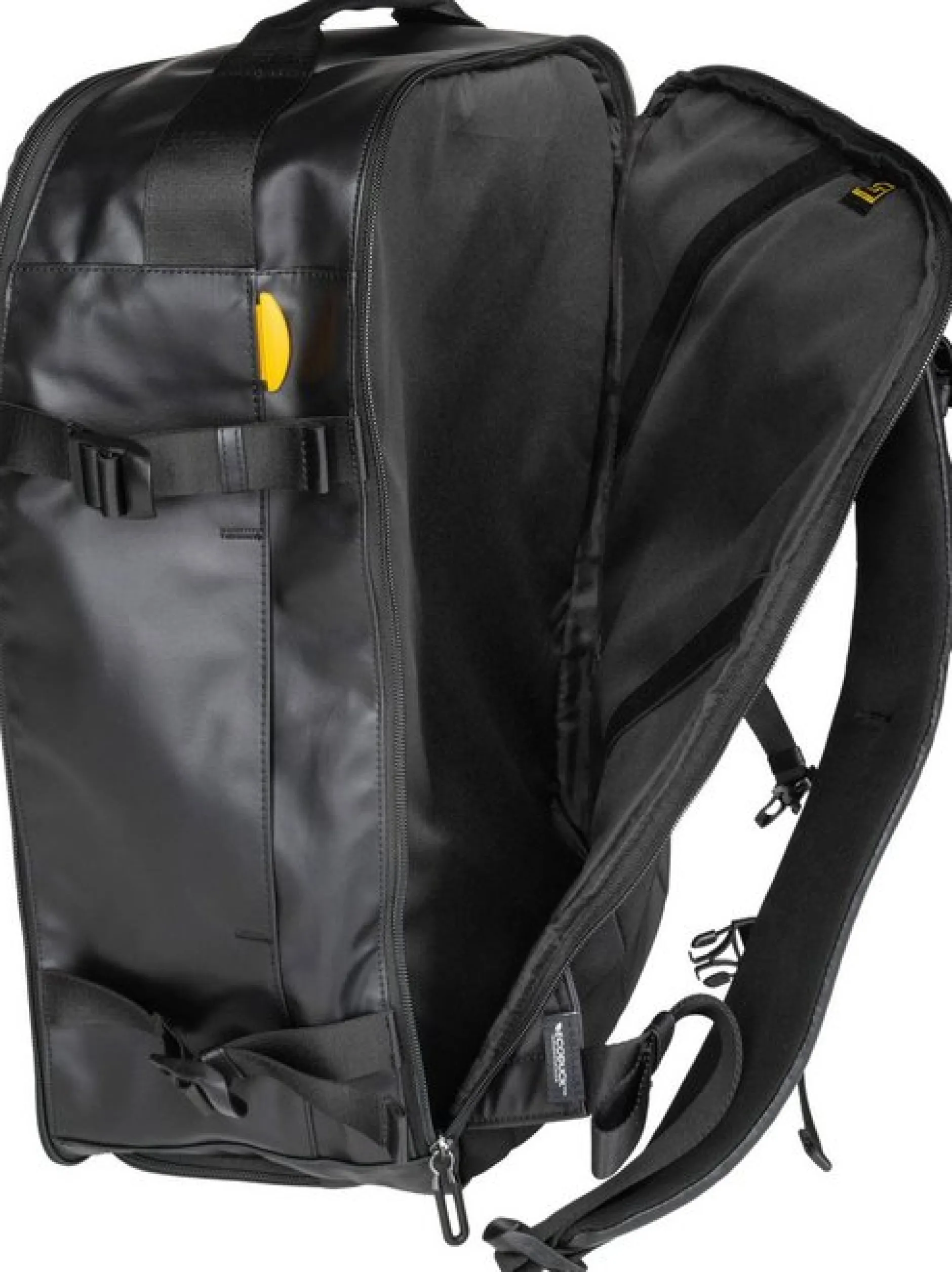 Mandarina Duck Unisex Rucksack - Eco Coated OST06 in schwarz