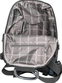 Mandarina Duck Unisex Rucksack - MD20 QMT39 in schwarz