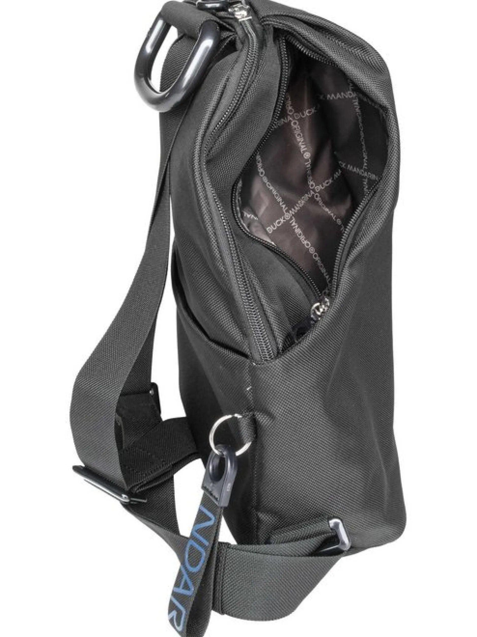 Mandarina Duck Unisex Rucksack - MD20 QMT39 in schwarz