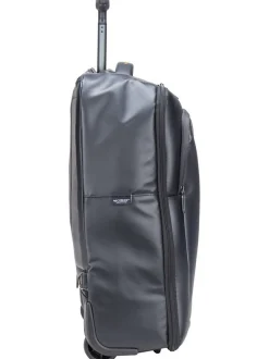 Mandarina Duck Unisex Rucksack-Trolley - Eco Coated OSV06 in schwarz