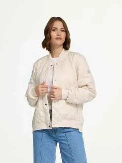 MANISA Fashion Damen Blouson in beige