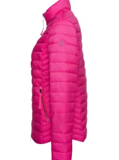 MANISA Fashion Damen Steppjacke in pink