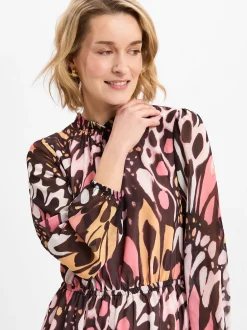 Marc Cain Collections Damen Freizeitkleid in altrosa braun