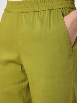Marc Cain Collections Damen Hose mit Leinen-Anteil in kiwi