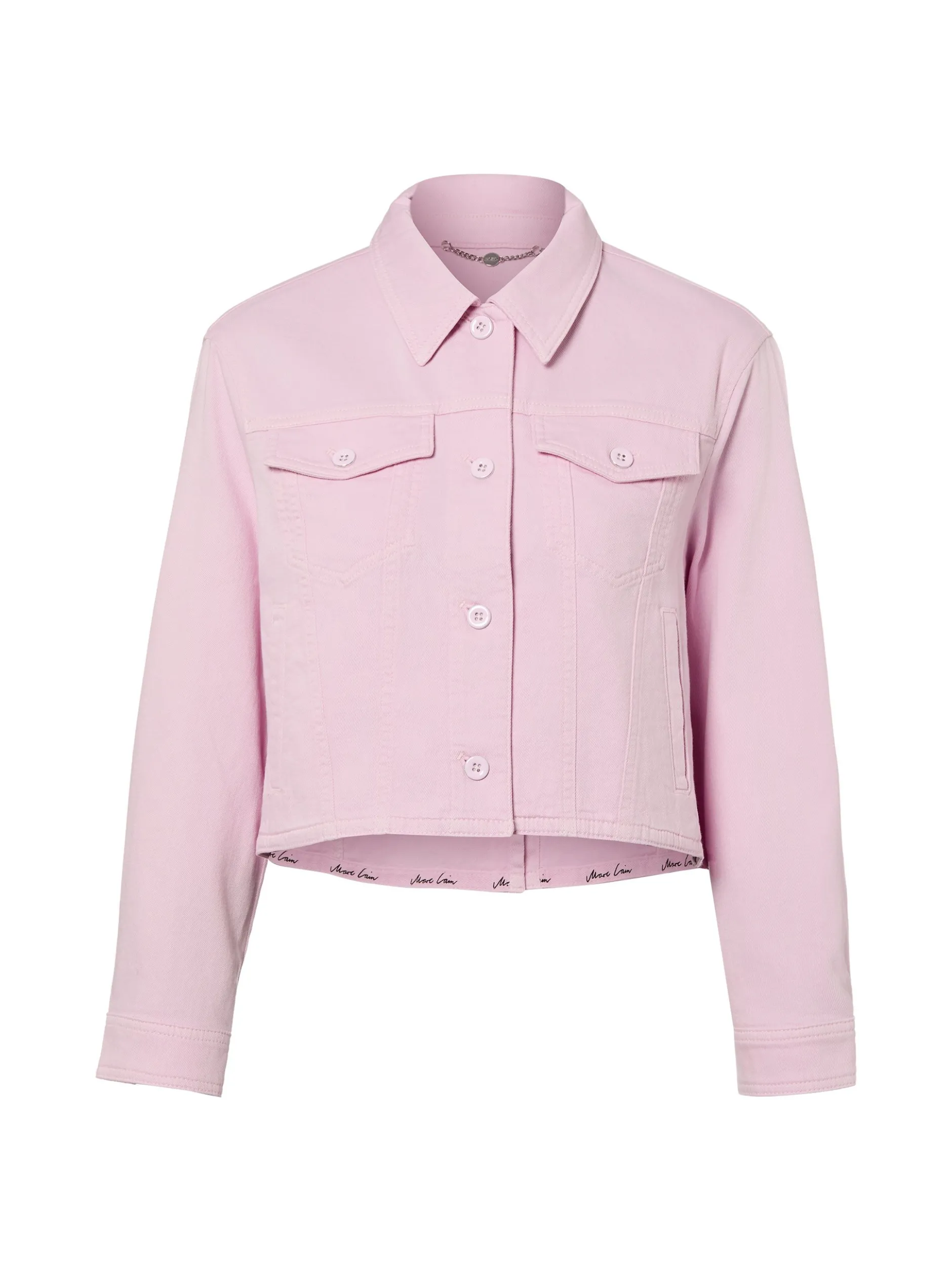 Marc Cain Collections Damen Jeansjacke in rosa
