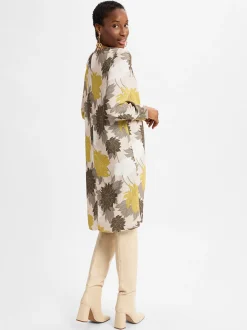 Marc Cain Collections Damen Kleid in khaki beige