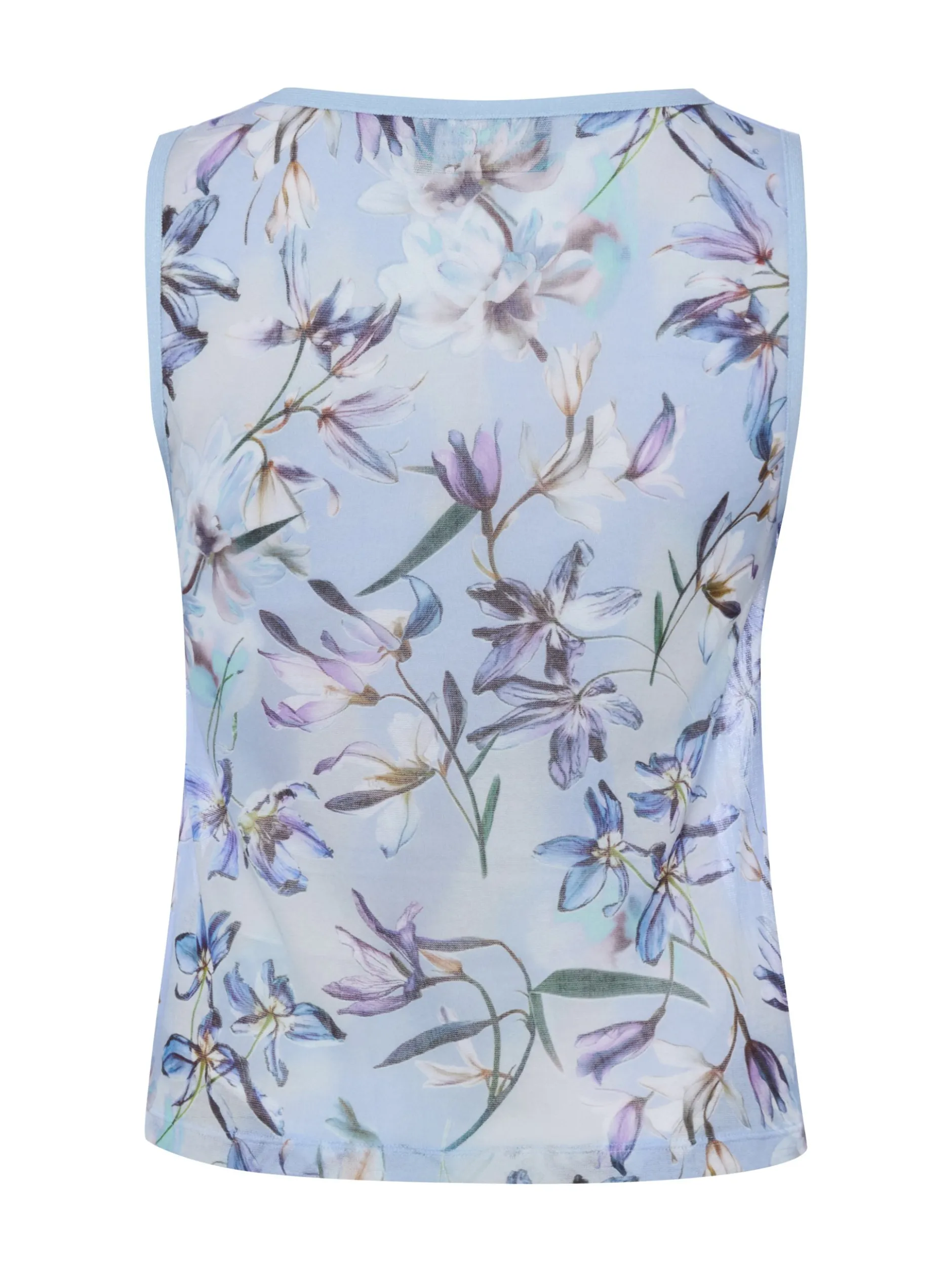 Marc Cain Collections Damen Tanktop in hellblau