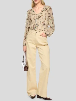 Marc Cain Damen Bluse in beige