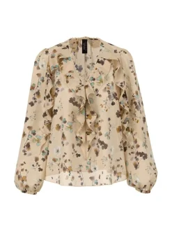 Marc Cain Damen Bluse in beige